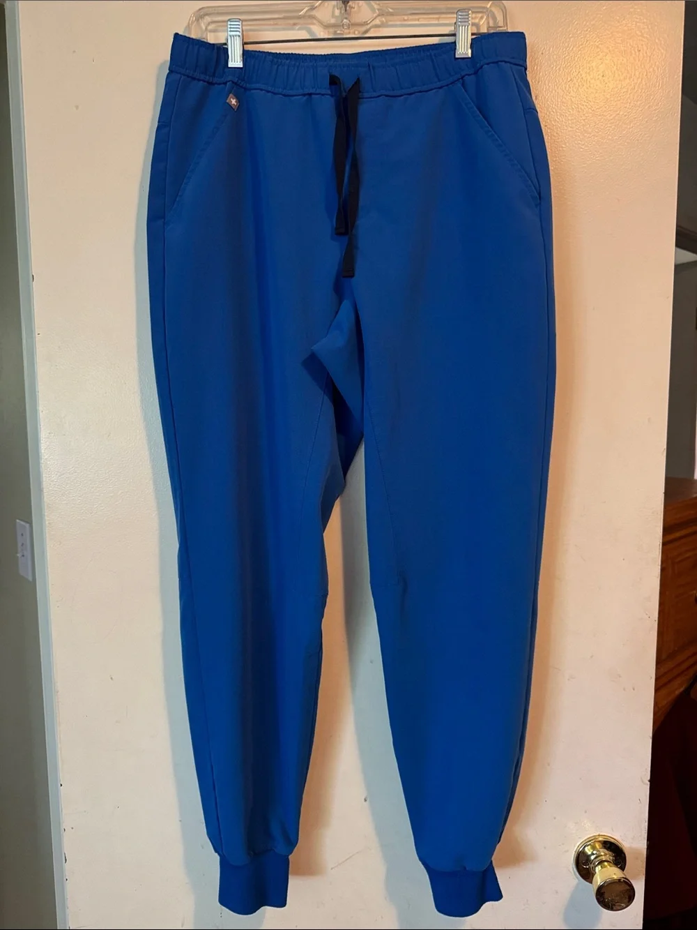 Figs Men's Scrub Cobalt Blue Jogger Pants with Drawstring